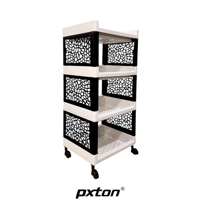 NEW PXTON [COD] RAK YOYO PXTON / Rak Serbaguna / RAK PLASTIK / Rak Apartemen 5 4 3 Susun / Rak