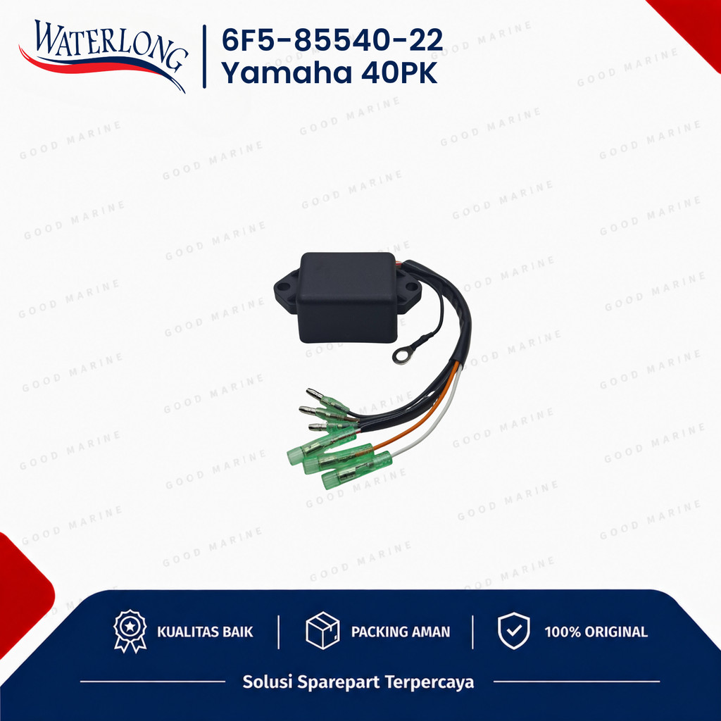 6F5-85540-22 CDI YAMAHA 40PK SPAREPART MESIN TEMPEL OUTBOARD WATERLONG