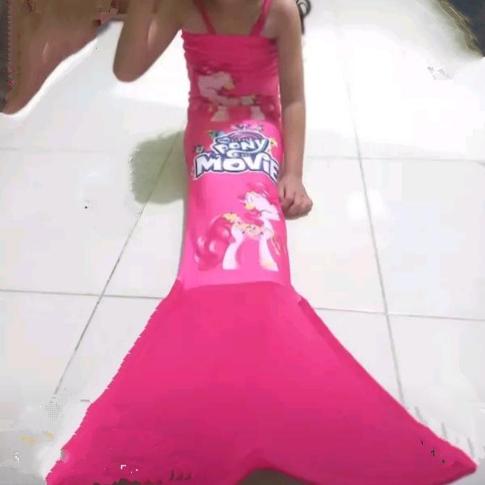 Renang Anak Mermaid Baju Renang Anak Mermaid LITTLE PONY / Baju Putri Duyung Anak / Mermaid Anak / K