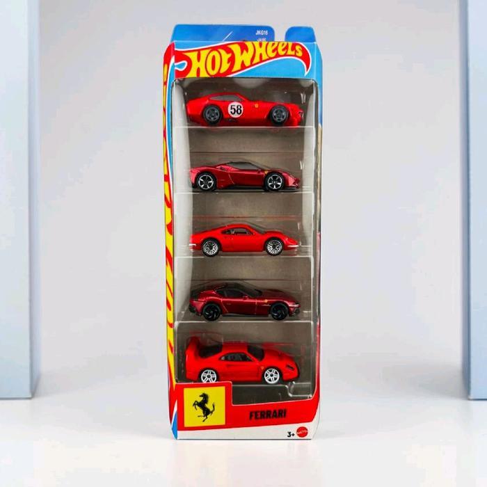 Hot Wheels Ferrari 5-Pack 2026 - Gift Pack Ferrari Series Terbaru 