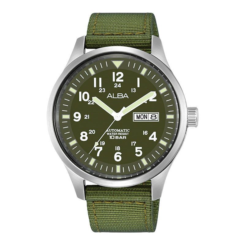Jam Tangan ALBA Pria Original AB AL4217 Field Military