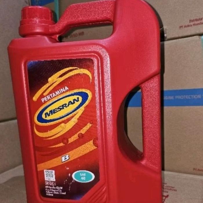Oli Mesin Diesel Mesran B40 4Ltr Sae 40/Oli Mesin Mobil #Gratisongkir