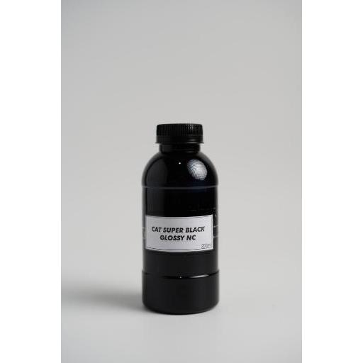 NEW Cat Super Black Glossy PU NC 100ml 200ml/cat hitam pu nc