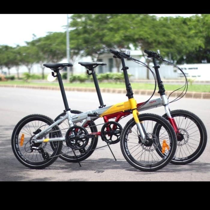 POLICE TEXAS 8 20 INCH SHIMANO ALTUS FOLDING BIKE