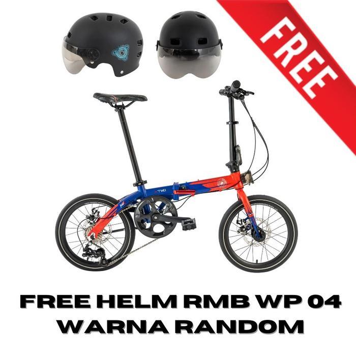 Sepeda Lipat / Folding FoldX X2 Spiderman Edition
