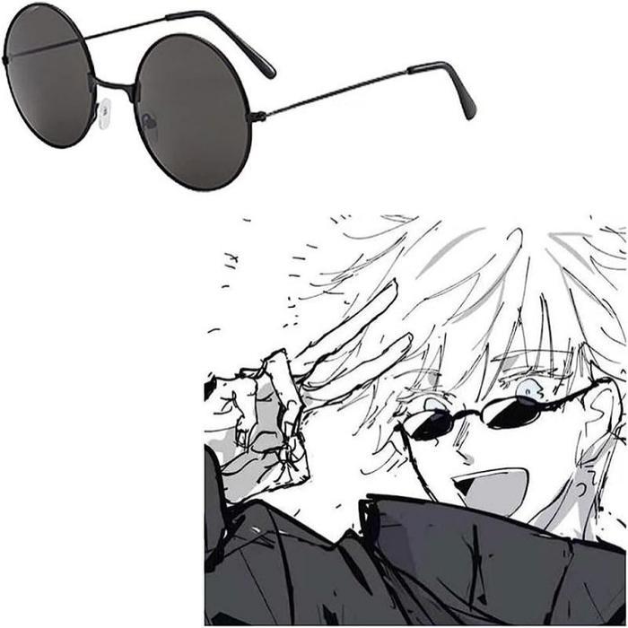 Kacamata Gojo Satoru Gojo Satoru Glasses Tutup Mata Gojo Alat Peraga Cosplay