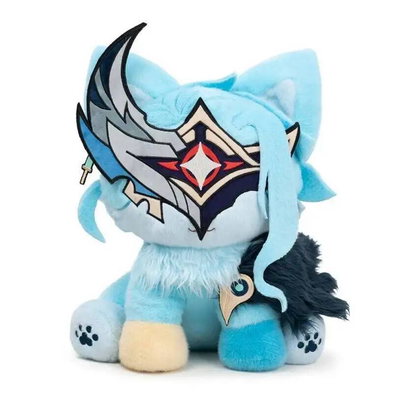 2026 New Anime Genshin Impact Il Dottore Plush Zandik The Doctor Cat Plush Doll Cute Dottore Genshin