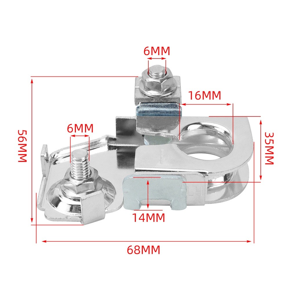 FOR NEW FOR MONDEO BATTERY NEGATIVE TERMINAL WITH COPPER CONTACT COMPATIBLE WITH ORIGINAL EQUIPMENT