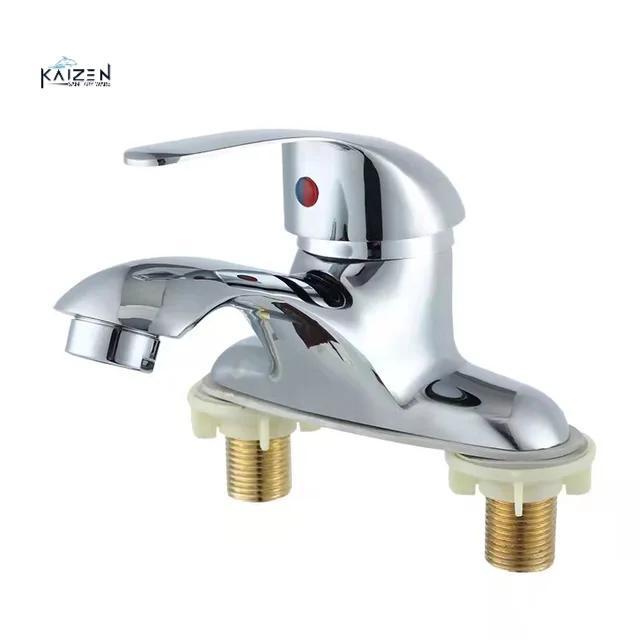 kran wastafel 2 lubang panas dingin model san ei