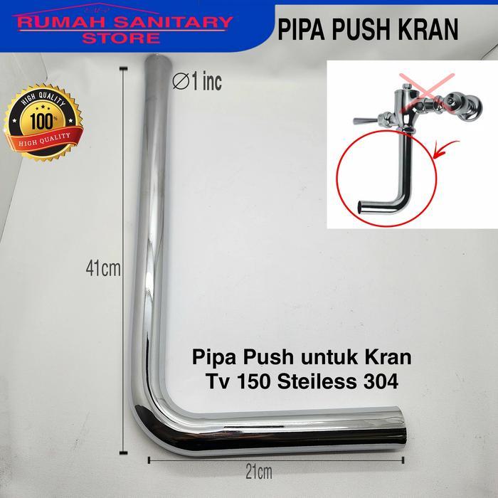 Pipa Push Kran Untuk Closet Toto Tv150 Pipa Keran Kloset Jongkok Duduk