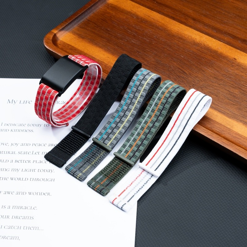 Soft Breathable Nylon Loop Watch Strap For Whoop 4.0 Whoop 5.0 Sport Watch Band for Women Men