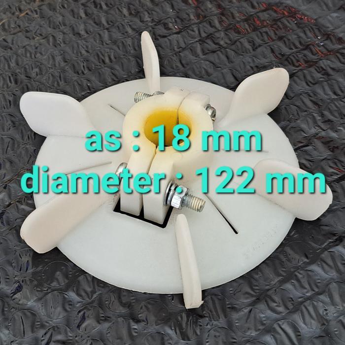 D 80/2 - External Fan - Kipas Dinamo - Kipas Elektro Motor Terbaru