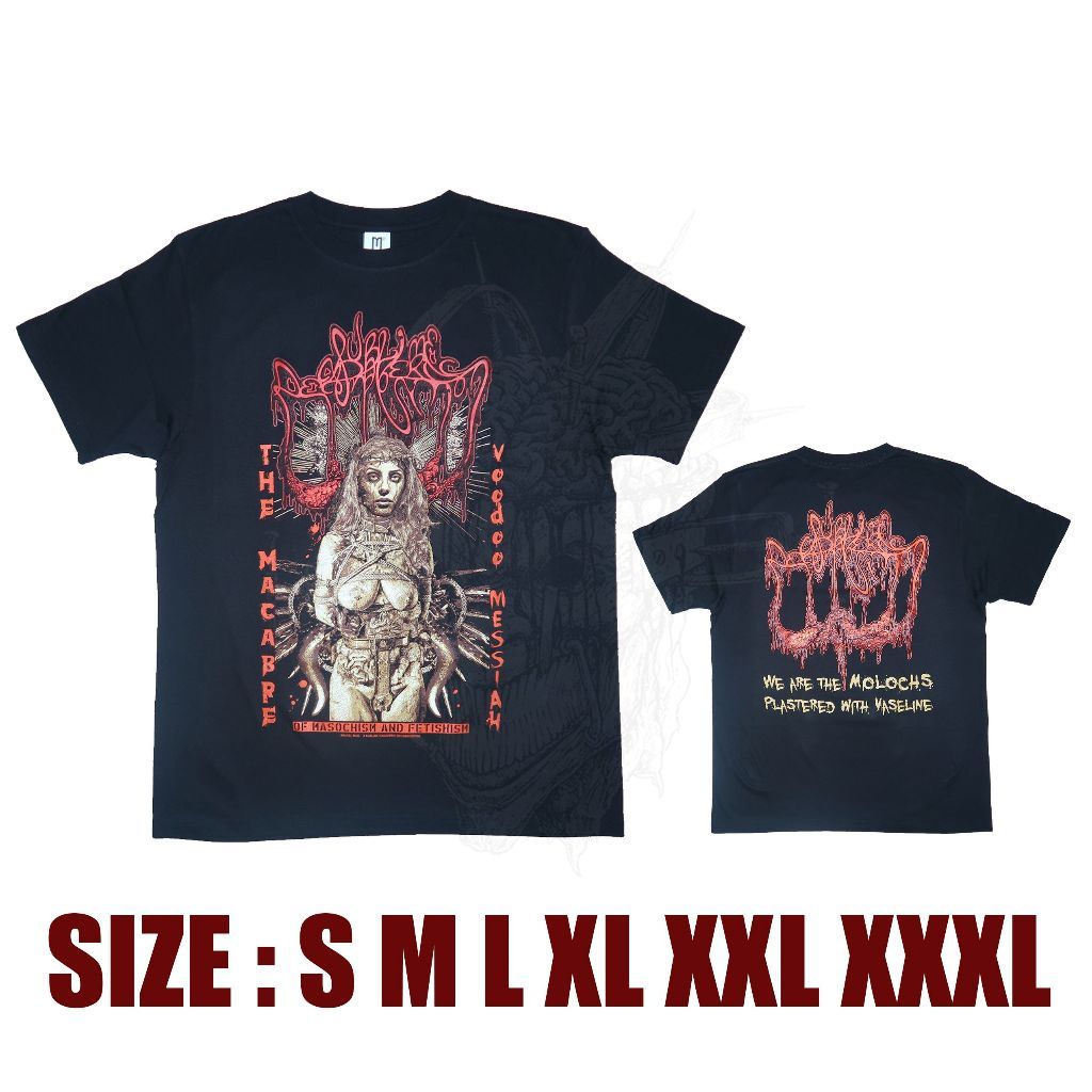 T-SHIRT - SUBLIME CADAVERIC DECOMPOSITION - THE MACABRE VOODOO MESSIAH