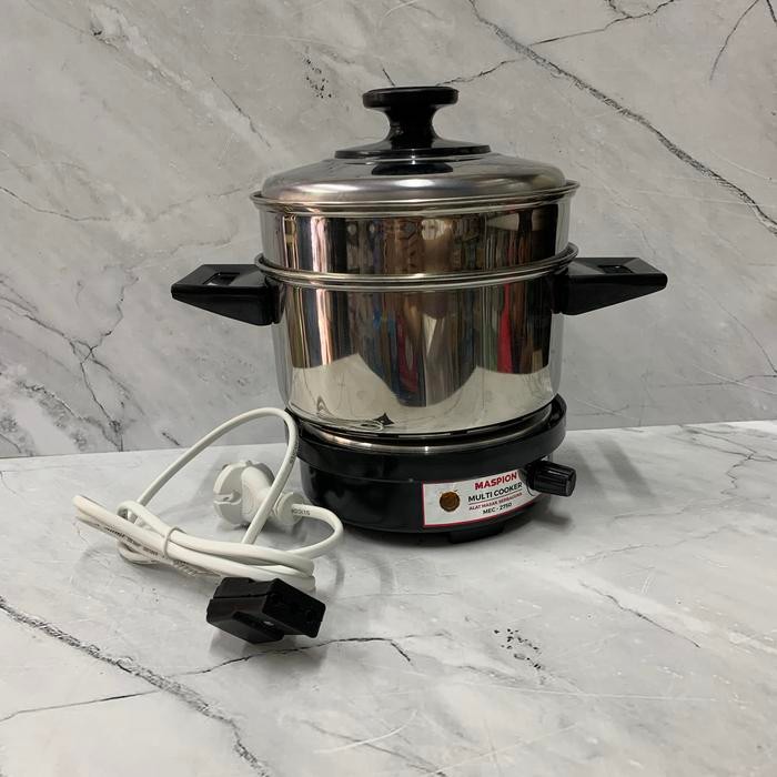 Multi Cooker Maspion / Panci Listrik Serbaguna Mec 2750