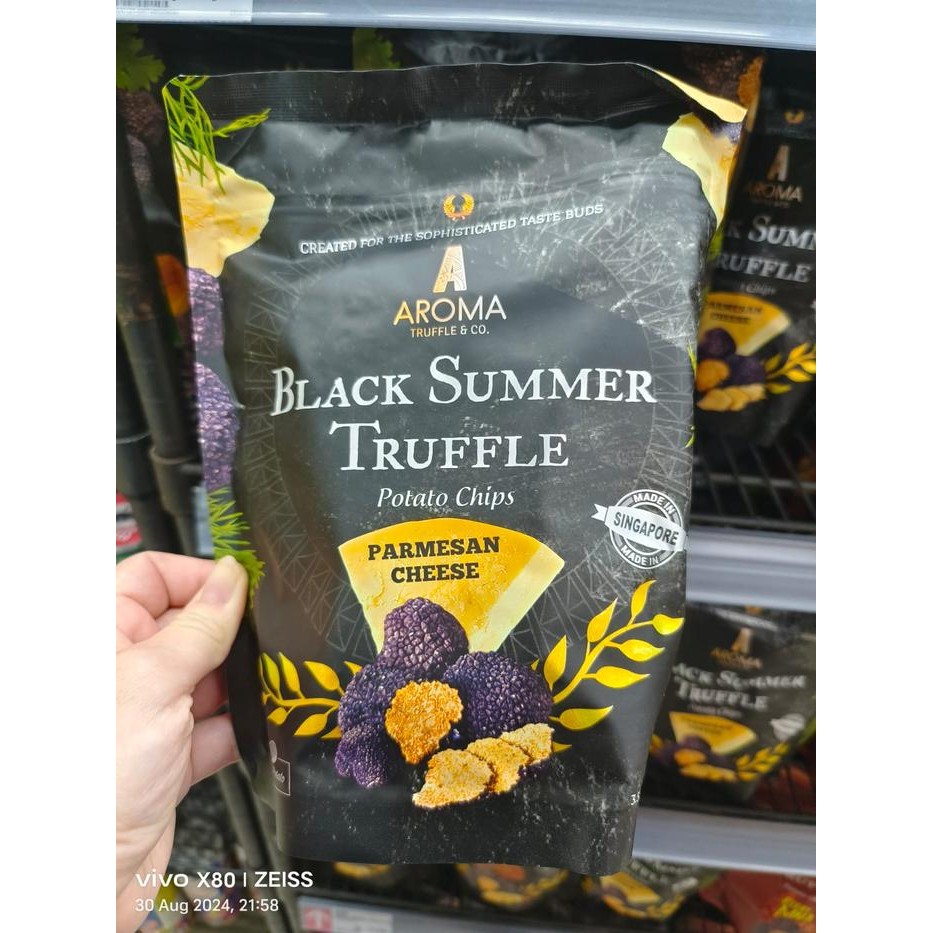 

AROMA BLACK SUMMER TRUFFLE POTATO CHIPS 3 VARIAN