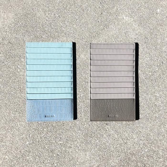 

Dompet Kartu Panjang bisa 20 kartu dan uang kulit asli, dompet simpel