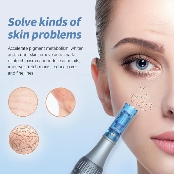 

Dr. Pen Ultima M8S Wireless Microneedling Pen With 12 Needle