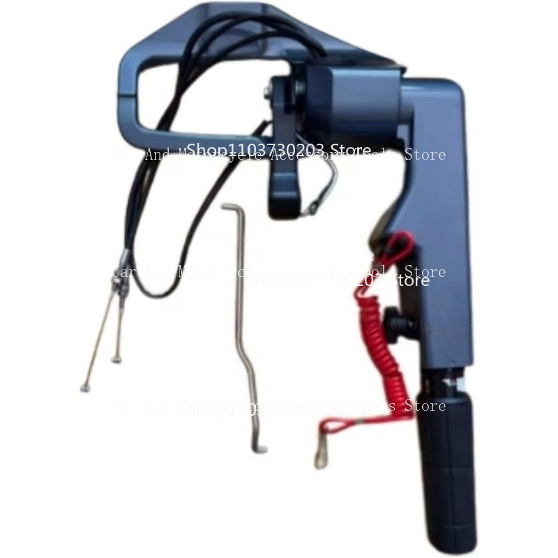 Outboard Engine Throttle Handle Control Arm Assembly Apply To 2-Stroke 40Hp