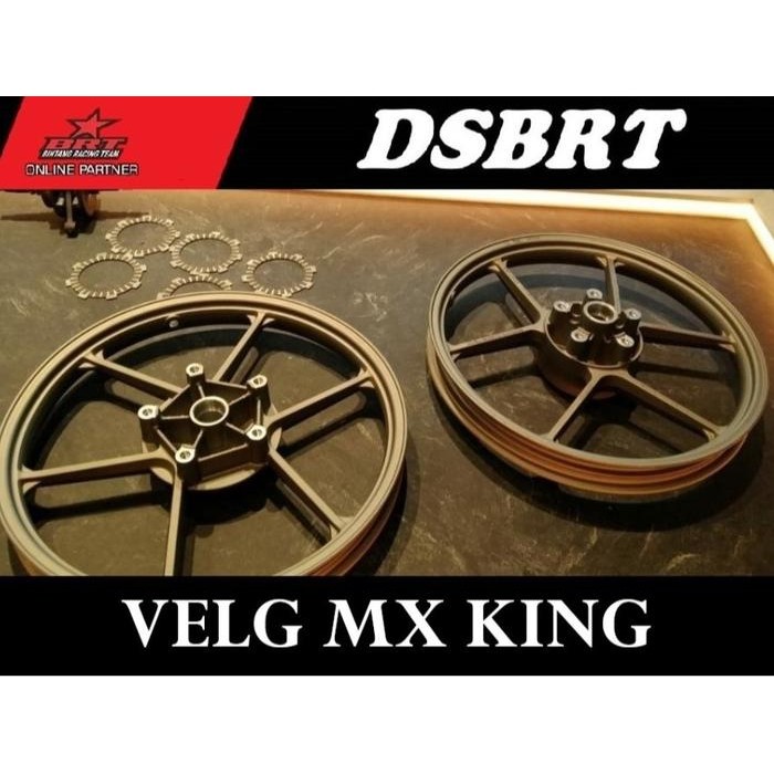 Velg BRT CHEMCO Racing 160 RING 17 PNP MX KING SONIC Supra GTR Double Disc