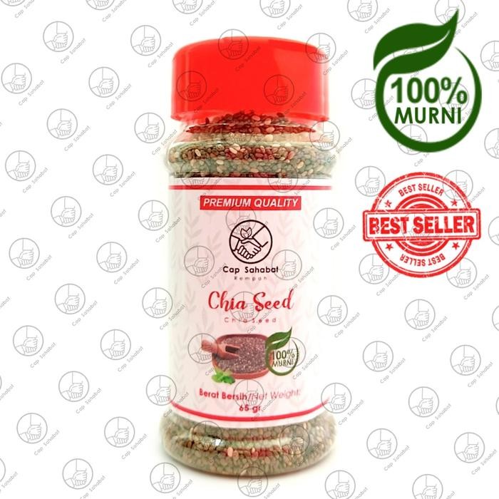 

Cap Sahabat - Organic Black Chia Seed Botol Premium / Chia Seed USDA