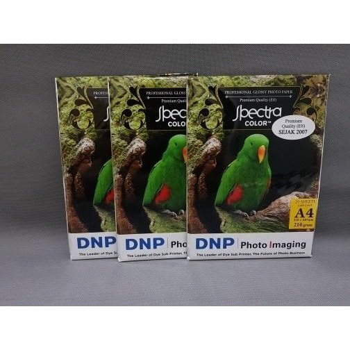 

Pilihan- Photo Paper Glosy Premium 210Grm Spectra / Kertas Foto Spectra A4
