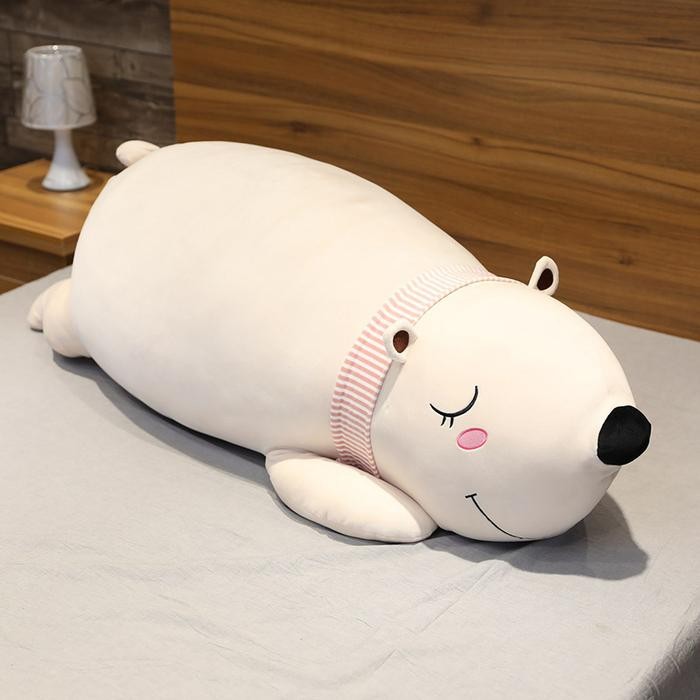 Boneka Bantal Beruang Tidur Boneka Guling Lucu - Super Lembut