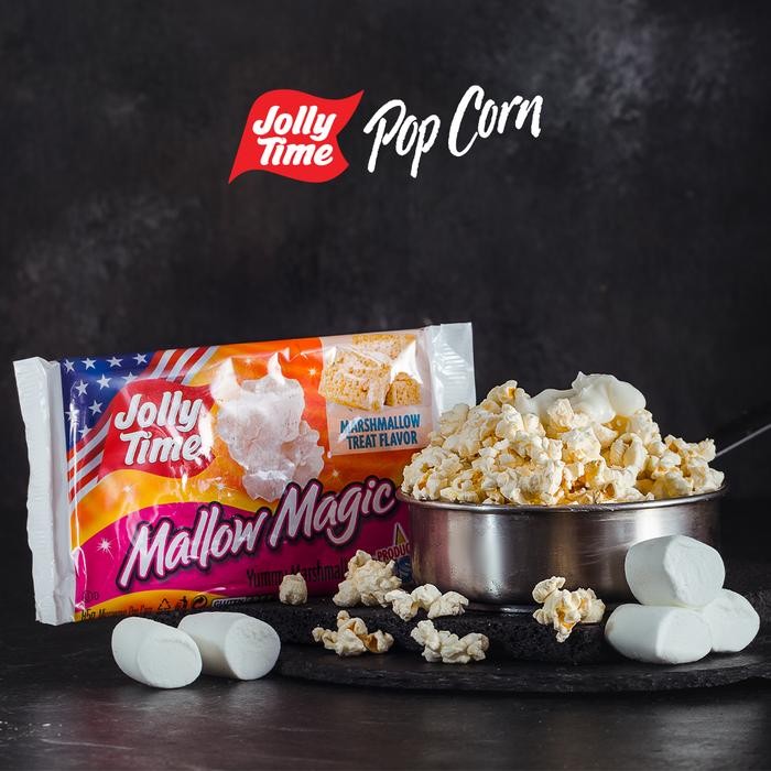 

Pilihan- Jolly Time Mircowave Popcorn - Mallow Magic Product Of Usa