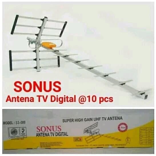 Antena Digital Tv Digital Led Sonus Ss-008 / Antena Tv Digital Outdoor