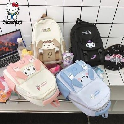 

Tas Ransel Anak SD Motif Kartun Kuromi Cinnamoroll Melody Pompompurin