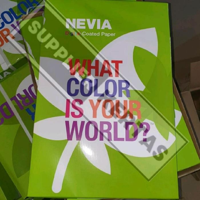 

Kertas Digital Printing 150gsm ART PAPER A3+ (325x485 mm) isi 500 lembar merk Nevia