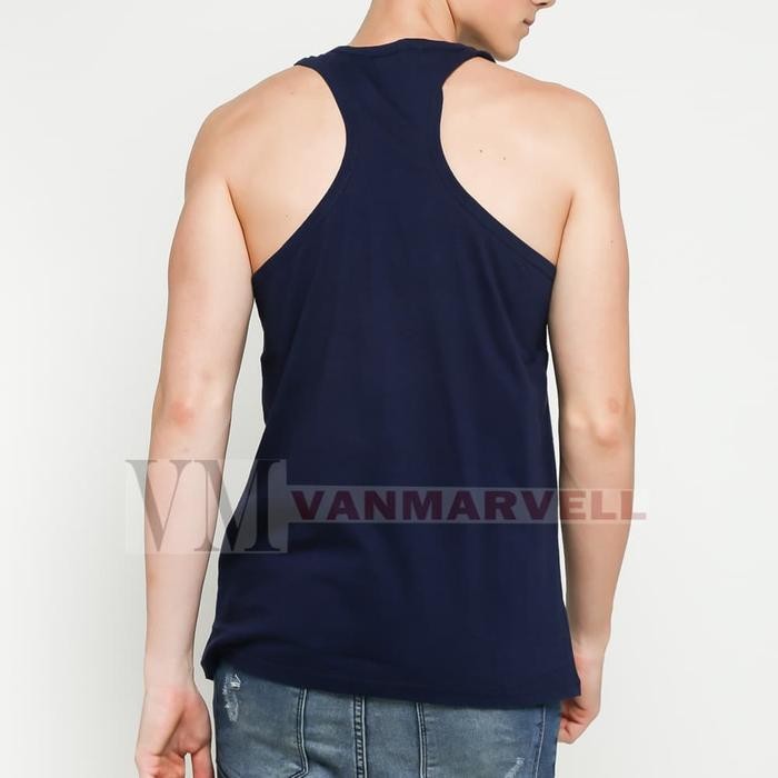 VM KAOS JUMBO SINGLET POLOS DALAMAN PRIA