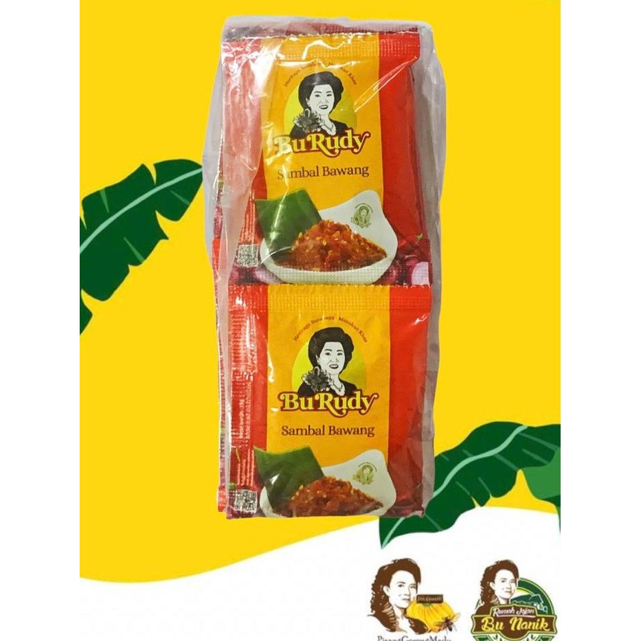 

SIAPKIRIM Sambal Bawang SACHET Bu Rudy Surabaya READY STOCK