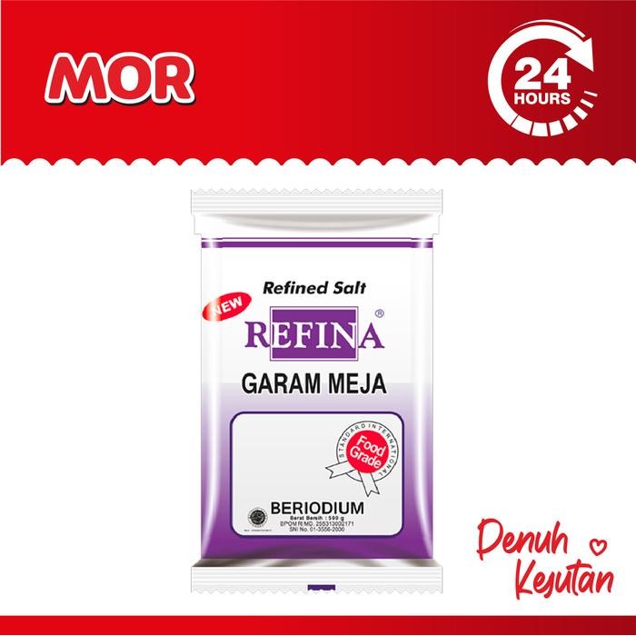 

REFINA Garam Meja Beriodium 500 gr