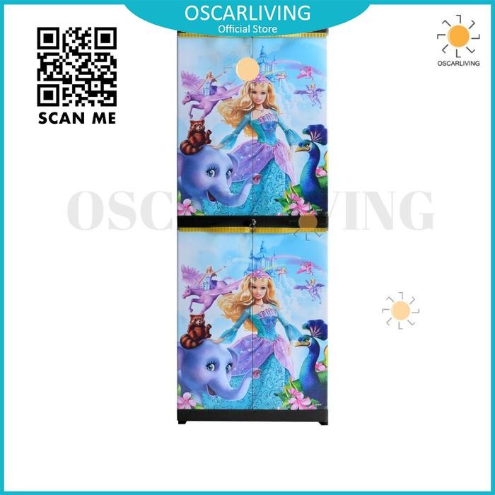 Sinbak Lemari Pakaian MINI Motif / Lemari Pakaian Anak FULL RAK