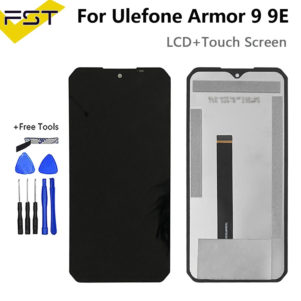 Original For Ulefone Armor 9 LCD Display Touch Screen Digitizer Assembly For Ulefone Armor 9E Displa