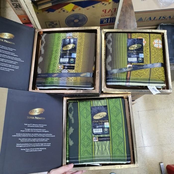 SARUNG ATLAS PREMIUM ORIGINAL SONGKET SUPER PREMIUM