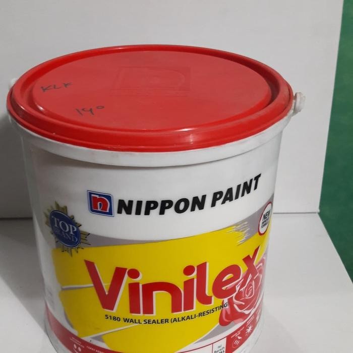 Terbaik Cat Dasar Vinilex / Wall Sealer 5180 Nippon Paint 5 Kg 100% Ori