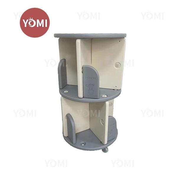 YOMI- Putar Rak Buku Anak S63/ Rak Buku Serbaguna Tempat Penyimpanan Bookshelves