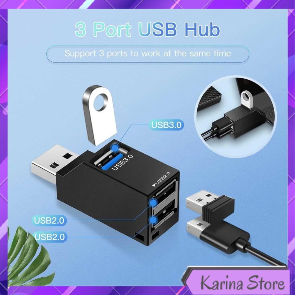 UNITEK MINI SUPER SPEED USB 3.0 HUB - Y-2153