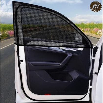Pilihan- 2 Pc Tirai Pelindung Panas Jaring Pintu Mobil Anti Nyamuk Car Sunshade