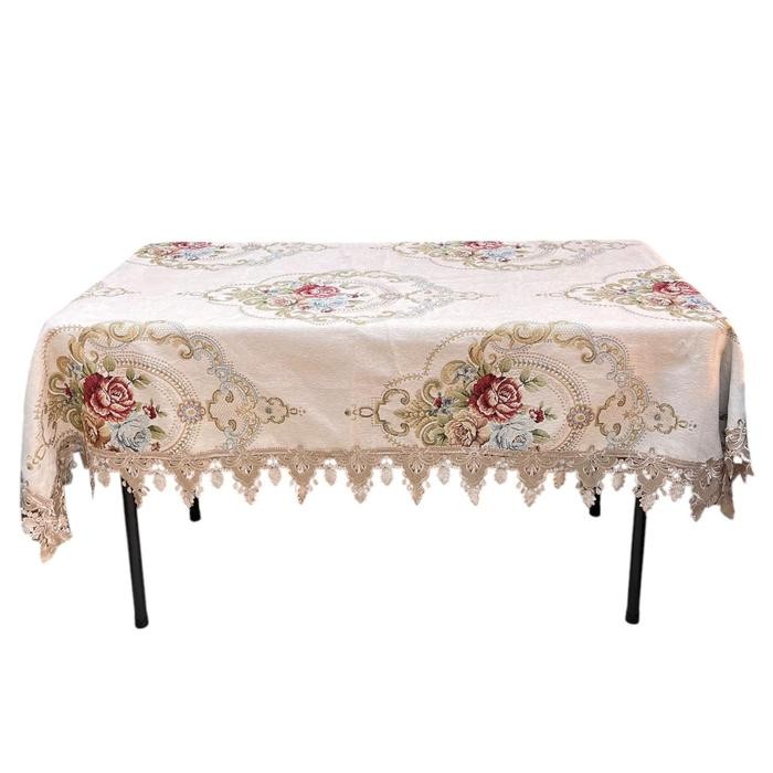 Evything Taplak Meja Persegi Taplak Meja Ruang Makan Ruang Tamu Mewah Berkualitas