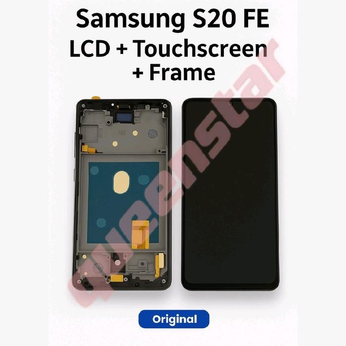 Lcd + Touchscreen+Frame Samsung S20 Fe Ori