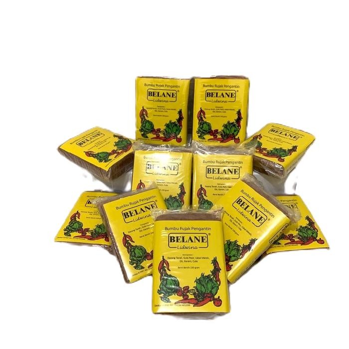 

Stok Baru BELANE BUMBU RUJAK PENGANTIN netto220 gram