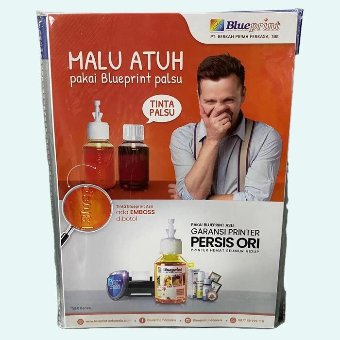 

Glossy Sticker Paper BluePrint A4 120Gsm 20Sheets Kertas Stiker Putih Mengkilap Stationery