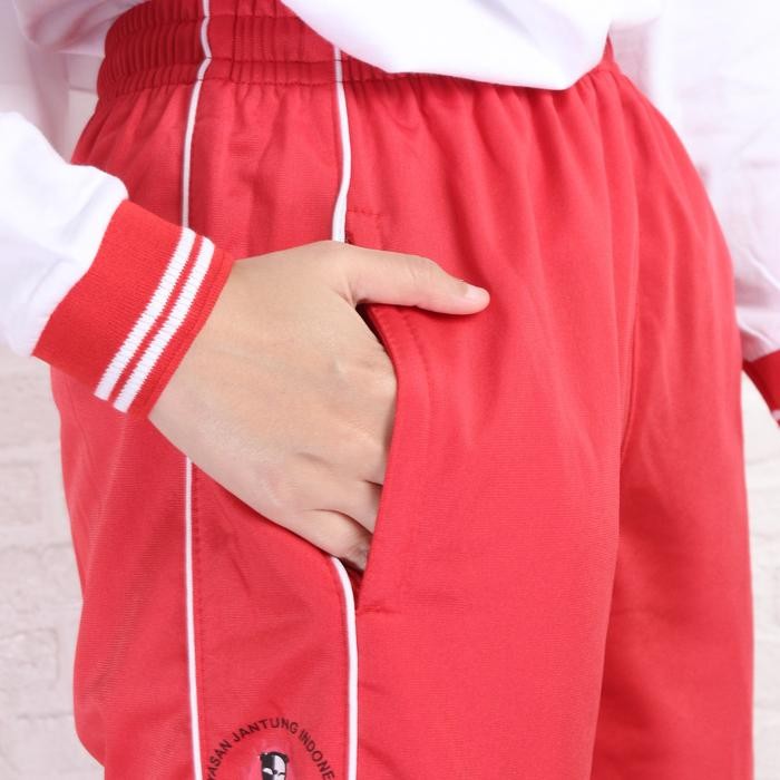 setia Setelan Baju Olahraga Senam Jantun Sehat Nasional / Seragam Baju Senam Jantung Sehat Pria