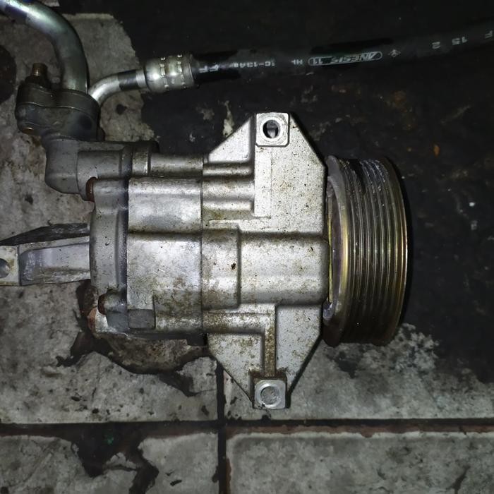 kompresor ac nissan livina copotan