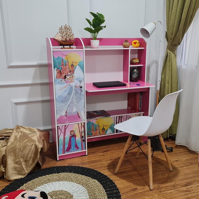 Meja Anak Pink Murah Laku Laris Dicari Garansi Meja Belajar Anak Minimalis Furniture