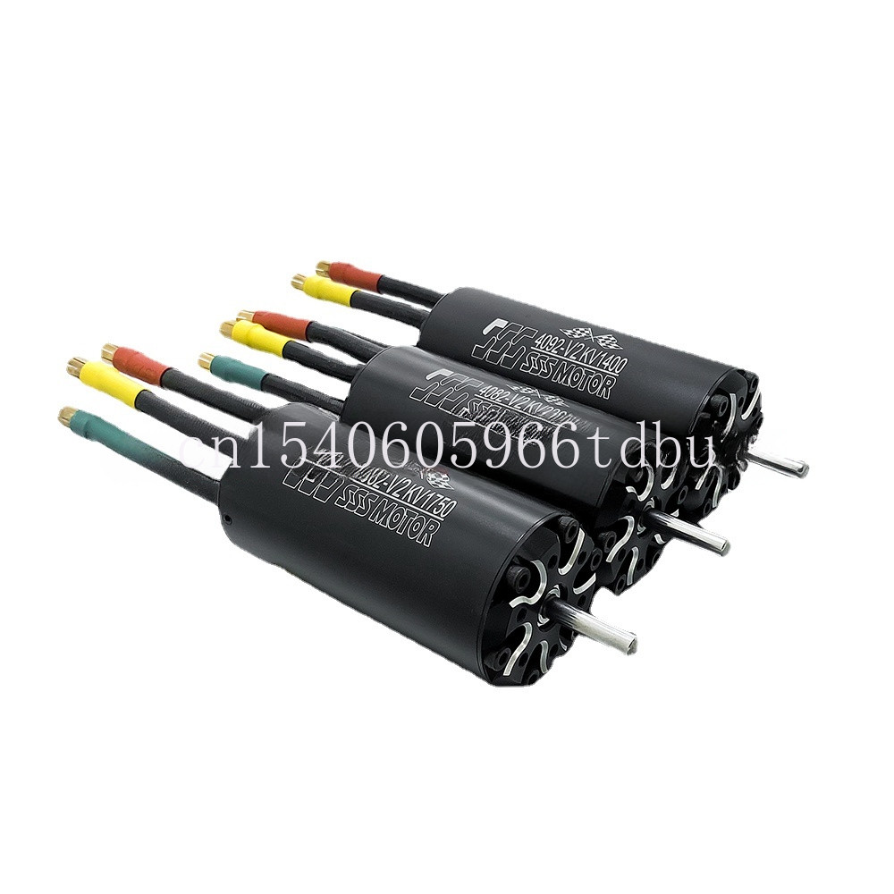 For V2 Series SSS Motor 4074 4076 4082 4092 Remote-Control Brushless Motor with Internal Rotor Motor
