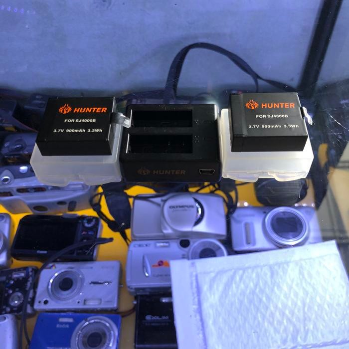 Battre Battery Charger Action Camera Hunter Second Second