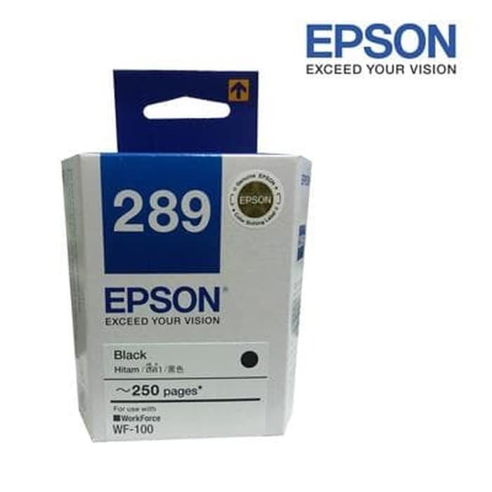 Bisa Spk Epson 289 Black Tinta / Cartridge Original (Wf-100 / Wf100)